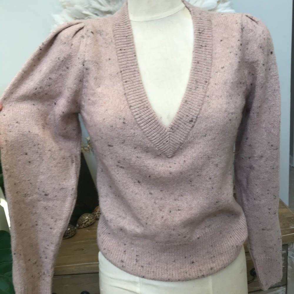 Madewell Donegal Westgate V-Neck Sweater XS